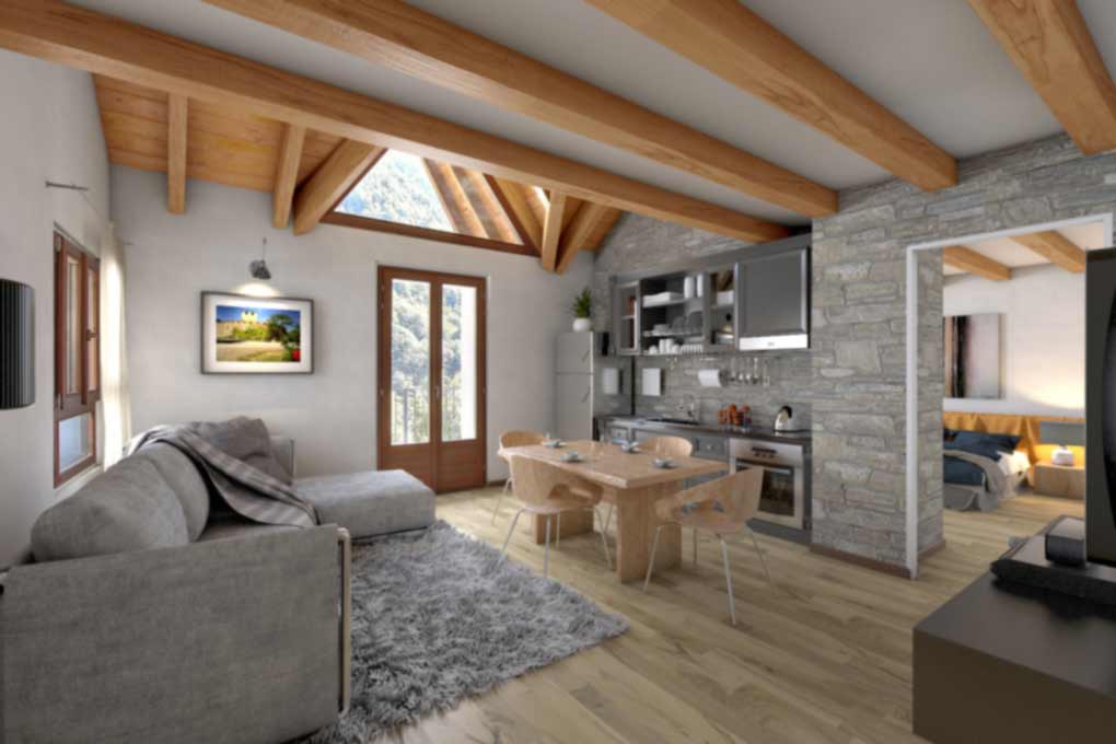 Servizio Set di Render da Planimetria